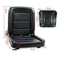 Forklift Seat with Adjustable Backrest Ergonomic for Construction Workers