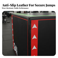 Triple-Function Soft Plyo Box Stable & Sturdy Triple-Function Foam Bound Box Adjustable Height Step Block Fully Assembled
