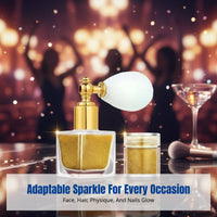 Sparkle Spray, Glow Highlighter for Face, Hair, Skin, Nail Art, Party Decoration