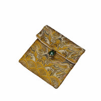 Elegant Design Embroidered Brocade Pouch Prevents Scratching Chinese Brocade Pouch Handmade for Collectors, Women, Weddings, Travel, Parties