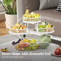 Large Capacity Vanity Countertop Storage Shelf Space Saving Multi-Tier Cosmetic Rack Elegant Design for Women, Adults, Desktop, Bedroom