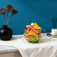 Nordic Style Snack and Candy Storage Rack for Coffee Shop Table Display