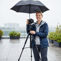 Tripod Umbrella Clamp Weather Protection Camera Tripod Umbrella Holder Portable Detachable for Outdoor Photographers