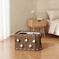 Cat Scratcher House Felt Triangular Cat House Multi-Functional Cat Furniture for Cats, Living Room