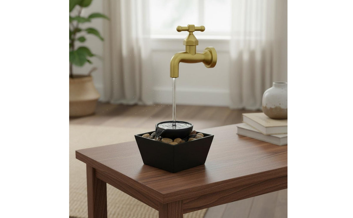 Floating Teapot Fountain USB Powered House Decoration for Office