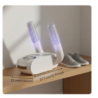 Timer Function Timed Shoe Drying Machine Touch-Sensitive Screen Foldable Shoe Dryer Constant Temperature Electric Boot Dryer for Dormitory
