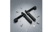 Motorcycle Pedal Extension Set Anti-Slip Surface Motorbike Foot Peg Extension Kit Wear-Resistant
