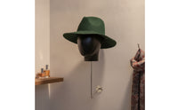 Wall-Mounted Hairpiece Display Stand Detachable Wall-Mounted Hairpiece Stand Multipurpose Mannequin Head  for Hairstylists, Retail Stores