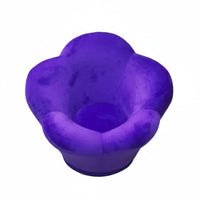 blossom Backrest Flower-Shaped Seat Princess aesthetic Plush Single-Person Chair Cute Aesthetic children's Furniture Soft Texture for Girls, Toddlers, Teens, Playroom, Living Room, Bedroom, perusing corner