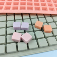Baby Food Grade Silicone Frozen Cube Tray for Easy Freeze, 126 Grid 28.4*18.7*1.2cm 147g Single Pack, DIY Chocolate and Homemade Candy