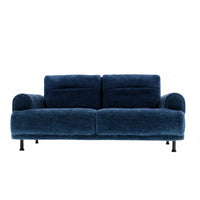 Miniature Sofa Two-Person 1:10 Scale Doll Couch for Hobbyists, Diorama