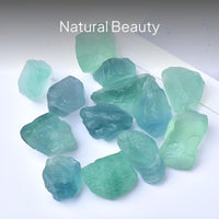 Natural Fluorite Crystal Stones for Decor and Landscaping
