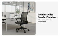 Ergonomic Design Sled Base Mesh Chair Support Office Furniture S-Shaped Backrest Conference Seating Padded Cushion Seat for Students, Visitors, Guests, Study Room, Reception Area