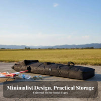 Distant Control Airplane Transport Bag Interchangeable Straps RC Aircraft Carrying Case Padded Model Aircraft Backpack