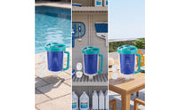 Transparent Inline Leaf Canister with Basket Large-Capacity Pool Cleaner Leaf Canister Heavy-Duty Universal for Swimming Pools
