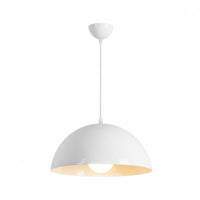 Nordic Design Hanging Lamp Easy to Install Single Head Dome Chandelier for Bar