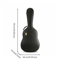 Waterproof Guitar Case Dustproof Lightweight Guitar Case Easy to Clean Musical Instrument Storage For