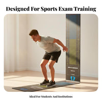 Standing Long Jump Mat Non-Slip Jump Measurement Mat Shock Absorbing Athletic Gear for Students, Athletes, Outdoor, Home, Gym