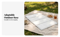 Thickened Camping Cart Base Pad Stitched Foldable Bottom Panel