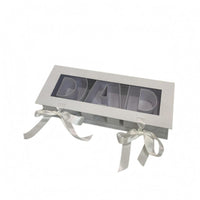 Folding Gift Box Flat Pack Window Gift Box Decorative Top