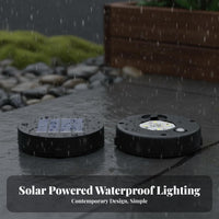 Waterproof Solar Light Replacement Top Energy Saving Solar Lantern Light Lid Warm White LED for Patio, Yard, Pathway