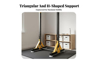 Stable Design Freestanding Pull-up Bar Heavy Duty Home Pull-up Stand High Weight Capacity Adjustable Horizontal Bar Floor Friendly for Children, Family, Indoor, Outdoor