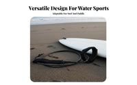 Wave-Riding Board Leash High Strength Polyurethane Cord Paddleboard Leash Wave-Riding Ing Safety Rope Stainless Steel