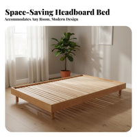 Low-to-the-Ground Design Montessori Floor Bed durable Wood Construction kids' Furniture Encourages Independence Toddler Bedstead Minimalist type for Children, Toddlers, Infants, Bedroom, Nursery, Playroom, Home