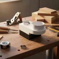 Push-Pull Design CNC Spindle Dust Shoe Easy to Install Spindle Dust Cover Wider Suction Area Machine Accessory Sturdy Material for Engraving, Woodworking
