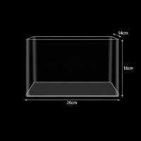 Rectangular Acrylic Fish Tank, Transparent PMMA, Integrated