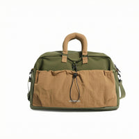 Expandable Duffel Bag Structured Body Travel Duffel Bag Holdall Lightweight for Short Trips