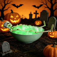 The Skeleton Takes a Bath Halloween Skeleton Bathing Decorative Ornament