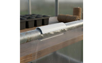 32 Pieces 1 Inch Greenhouse Clip Multi-Use Greenhouse Film Clip Secure Hold PVC Tube Clamp for Plant Cover, Shelter