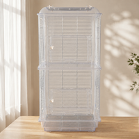 Large Space Parrot Bird Cage for Peony and Budgerigar, Myna Bird Cage Wholesale