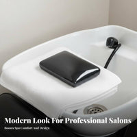Easy to Clean Silicone Shampoo Headrest Waterproof Shampoo Bowl Neck Rest Soft and Comfortable for Hairstylists, Spa Technicians, Barbershop