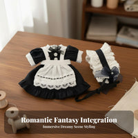 OB11 Doll Outfit Adorable Design OB11 Doll Clothes Detailed Craftsmanship BJD Uniform Set for Hobbyists, Display