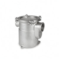Seawater Filter Stainless Steel Sea Water Strainer Marine Strainer Easy Cleaning Raw Sea Water Filter Corrosion-Resistant