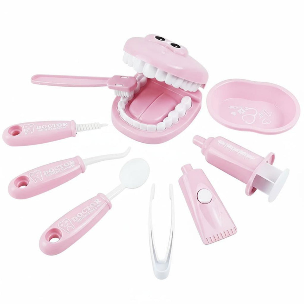 Dentist Toy for Children, Dental Model, Pretend Play, Oral Hygiene Training, Educational Toy, Kindergarten, Random Color