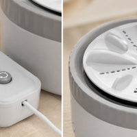 Mini Laundry Appliance with Control Panel Space-Saving Tabletop Laundry Appliance Portable Portable Washer for Journeyers, Dorm Rooms, Apartments
