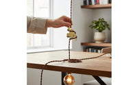 Compact Size Hanging Light Adjuster Monkey Cord Adjuster Lamp Cord Retainer