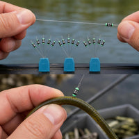 Mini Magic Lead Fishing Weights with Self-Locking Scale and Silicone Swivel