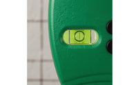 Right-Angle 90-Degree Laser Level Green Handheld Laser Level ABS Plastic Measuring Tool Compact for Layout Work, Installation