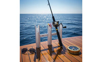 3 tube Boat Fishing Rod Holder Aluminum Rod Holder Rack