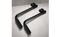 2 Pieces Push Handle Ergonomic Mobility Aid Stable Hardware for Wheelchairs