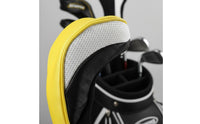 3 Pieces Padded Wood Club Head Form-Fitting Cover-Fitting Golf Club Head Cover Long Neck Sports Accessory Stitched