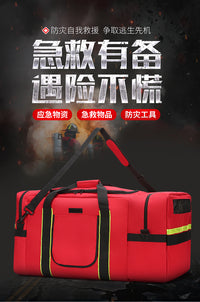 Be-Better Large Capacity Fire Emergency Bag with Wheels, Flame Retardant