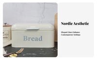 Space-Saving Nordic Design Countertop Box Sturdy Material Multi-Purpose Storage Bin Rust-Resistant for Entryway, Office