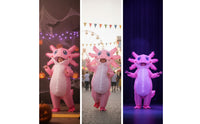 Inflatable Axolotl Costume Adult Axolotl Costume Funny for Adults, Halloween, Cosplay, Carnival