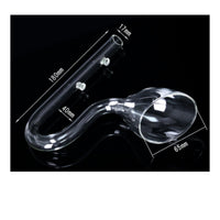 Glass Lily Pipe Improves Flow Boosts Oxygenation for Planted Aquariums