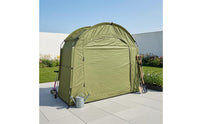 Cycle Storage Tent Zippered Door Foldable Cycle Tent Frame-Supported Portable Bike Shelter